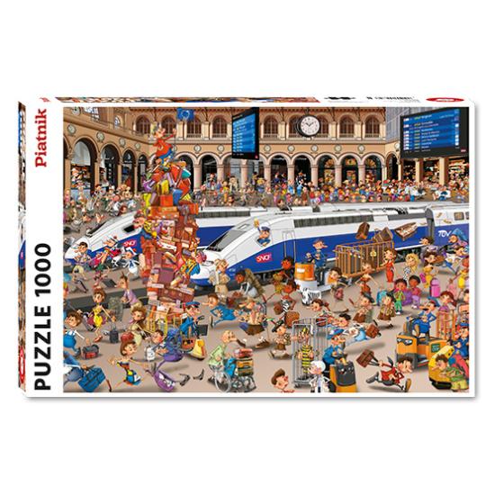 Piatnik Bahnhof Puzzle 1000 Teile
