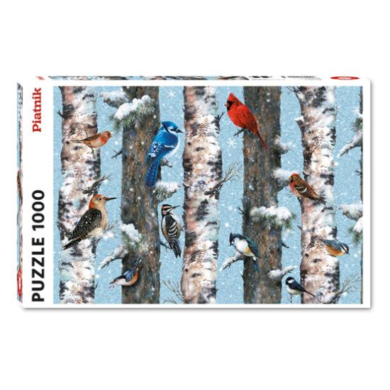 Piatnik Puzzle Wintervögel 1000 Teile