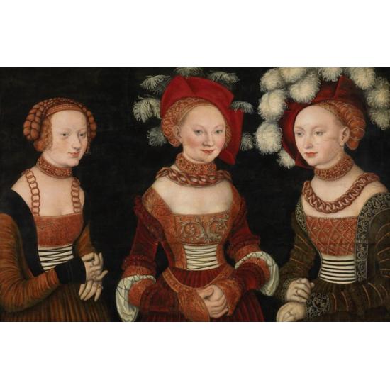 Piatnik Puzzle Prinzessinnen Sibylle, Emilia und Sidonia mit 100