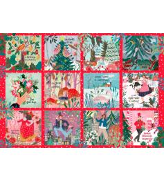 Puzzle Pieces and Peace 12 Tage Weihnachten 2000 Teile
