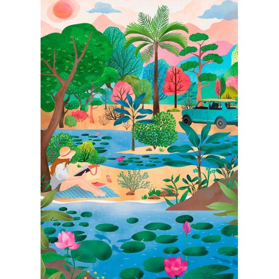 Puzzle Pieces and Peace Etwas Zeit für Mich 1000 Teile