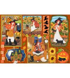 Puzzle Pieces and Peace Halloween-Freunde 1000 Teile