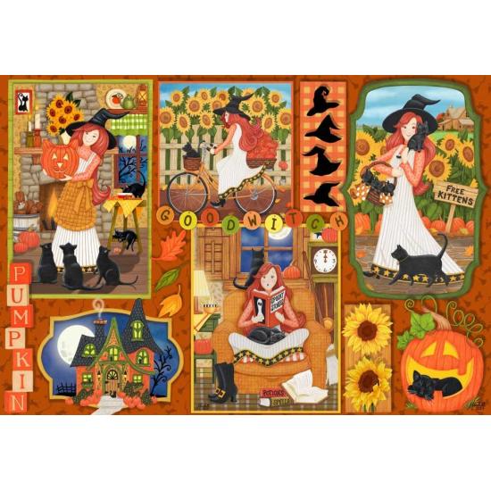 Puzzle Pieces and Peace Halloween-Freunde 1000 Teile