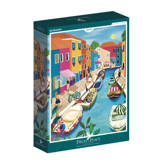 Puzzleteile und Frieden Burano 1000 Teile Puzzleteile und Frieden Burano 1000 Teile
