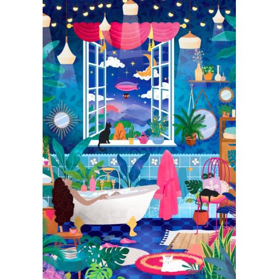 Puzzle Pieces and Peace Blasen Und Sterne 1000 Teile