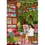 Puzzle Pieces and Peace Gemütliches Cottage 1000 Teile