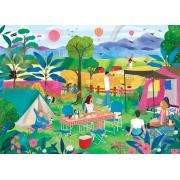 Puzzle Pieces and Peace Sommercamping 1500 Teile
