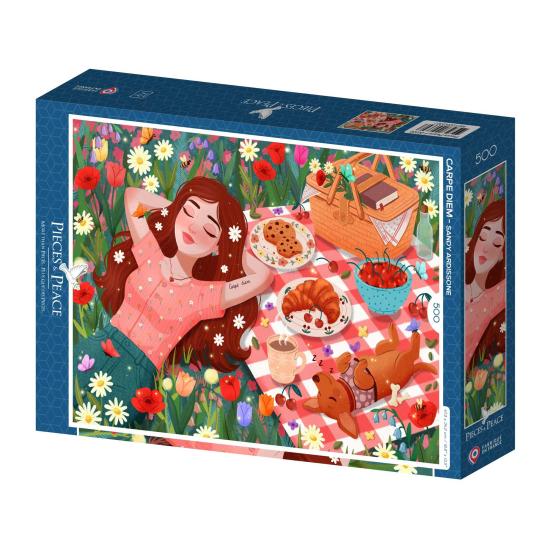Puzzle Pieces and Peace Nutze Den Tag 500 Teile