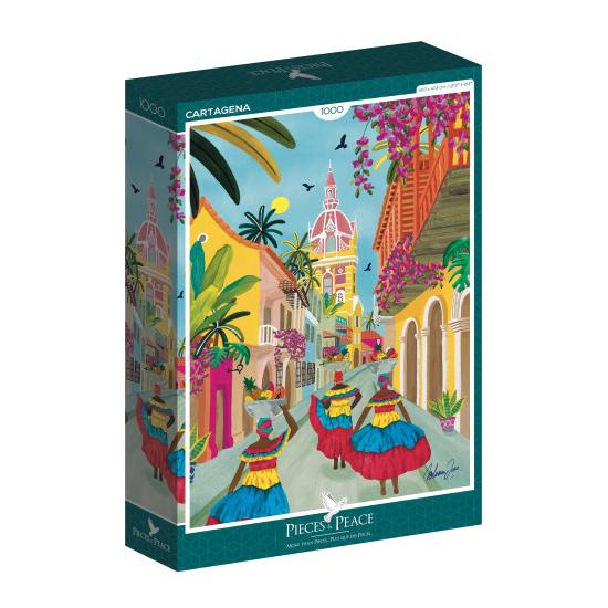 Puzzleteile und Frieden Cartagena 1000 Teile