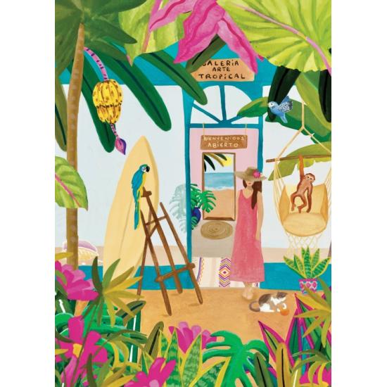 Puzzle Pieces and Peace Traumhaus 500 Teile