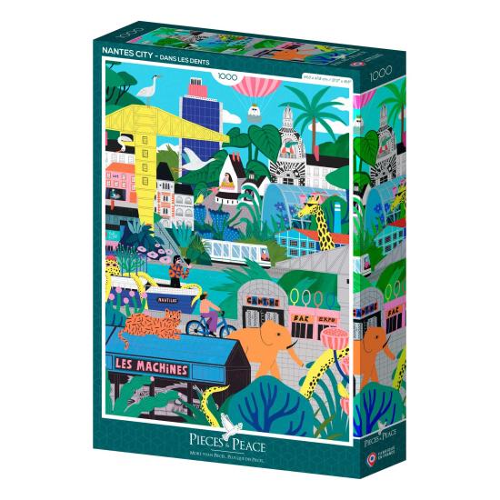 Puzzle Pieces and Peace Nantes 1000 Teile