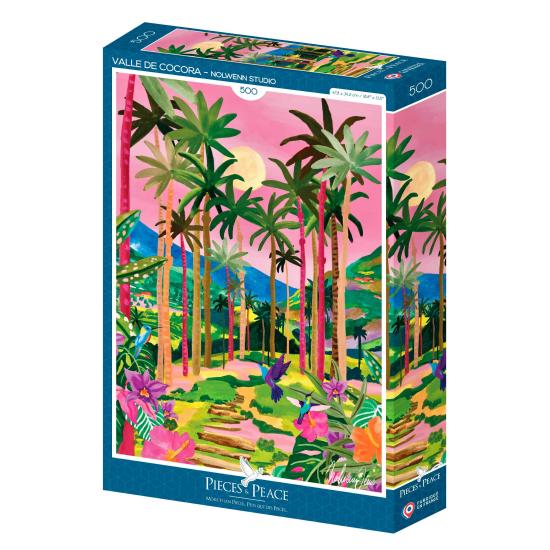 Puzzle Pieces and Peace Cocora Valley 500 Teile