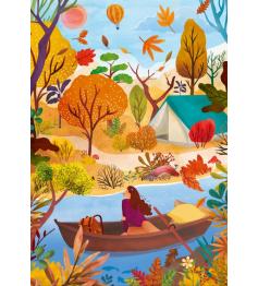 Puzzle Pieces and Peace Herbstfarben 1000 Teile