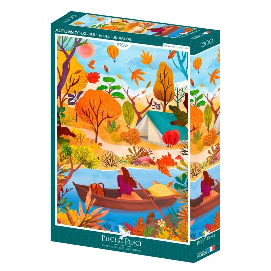 Puzzle Pieces and Peace Herbstfarben 1000 Teile Puzzle Pieces and Peace Herbstfarben 1000 Teile
