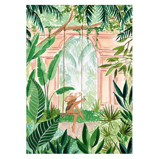 Puzzleteile und Peace Jungle Swing 1000 Teile