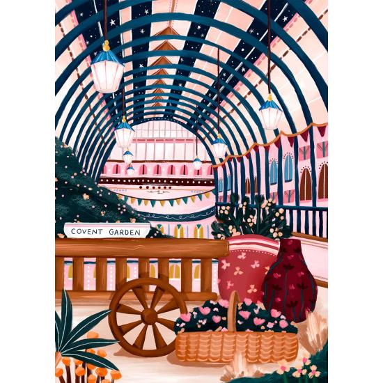 Puzzleteile und Frieden Covent Garden 500 Teile