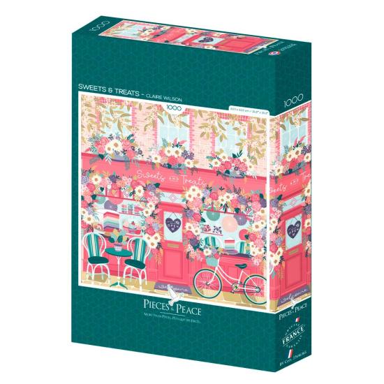 Puzzle Pieces and Peace Süßigkeiten & Leckereien 1000 Teile Puzzle Pieces and Peace Süßigkeiten & Leckereien 1000 Teile