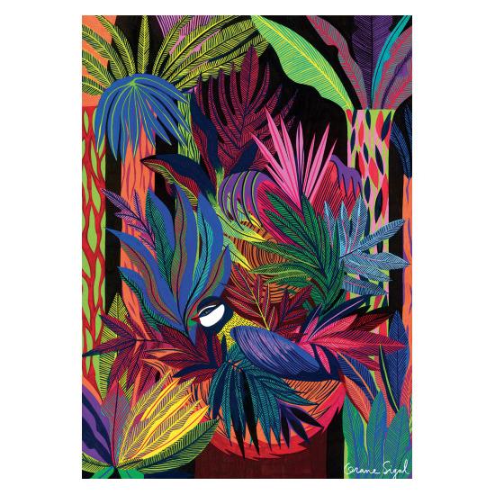 Puzzleteile und Frieden Die Geburt des Vogels 2000 Teile