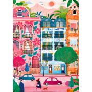 Puzzle Pieces and Peace Flower Power 1000 Teile