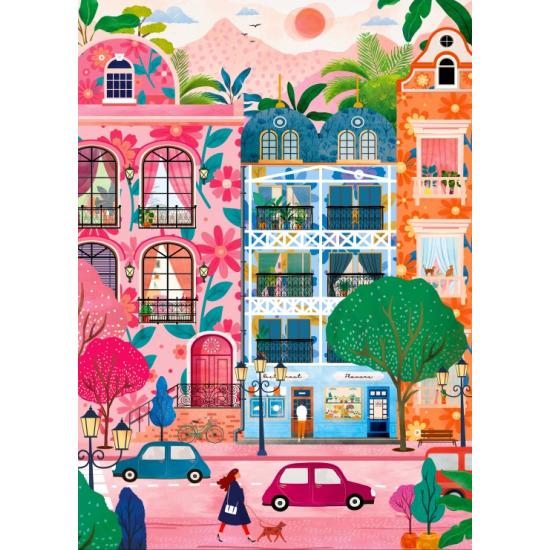 Puzzle Pieces and Peace Flower Power 1000 Teile