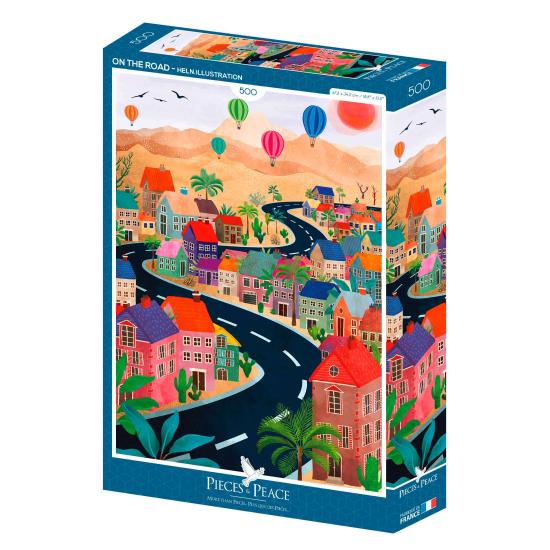 Puzzle Pieces and Peace Unterwegs mit 500 Teilen
