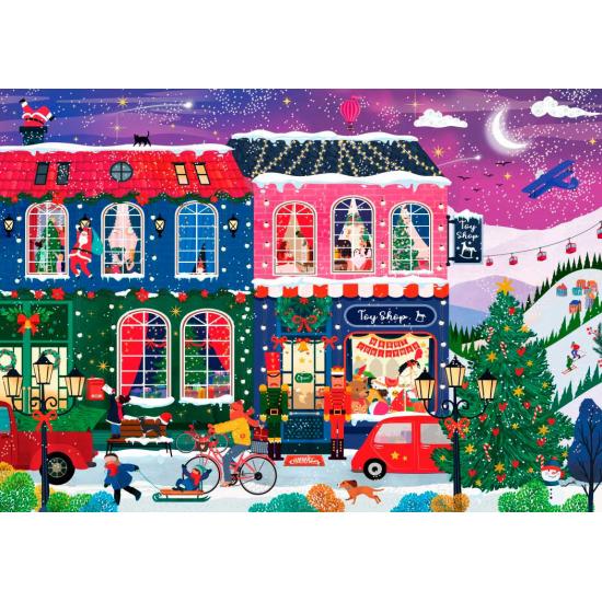 Puzzle Pieces and Peace Frohe Weihnachten 2000 Teile