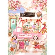 Puzzle Pieces and Peace Forever Flora, Blumentruck 500 Teilen