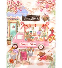 Puzzle Pieces and Peace Forever Flora, Blumentruck 500 Teilen