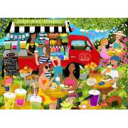 Puzzle Pieces and Peace Saftwagenmit 1500 Teilen