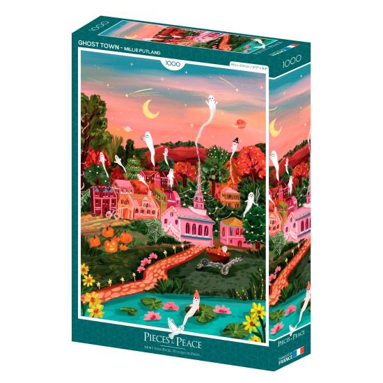 Puzzle Pieces and Peace Halloween Town 1000 Teile