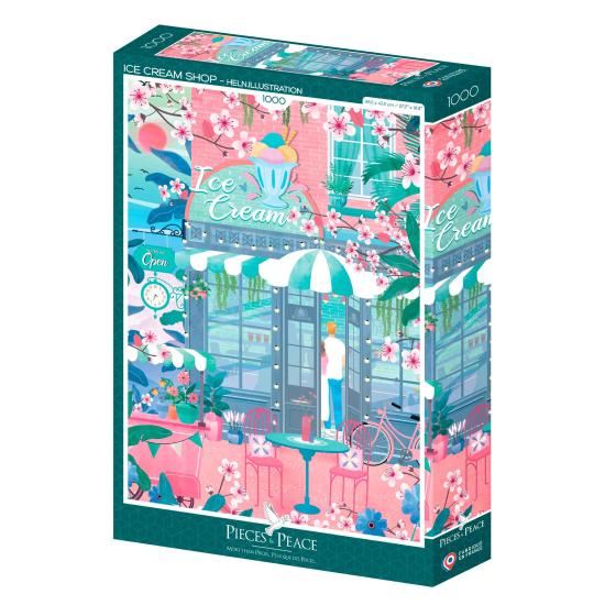 Puzzle Pieces and Peace Eisdiele 1000 Teile