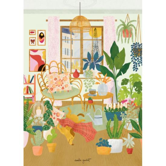 Puzzle Pieces and Peace Gemütliches Interieur 500 Teilen