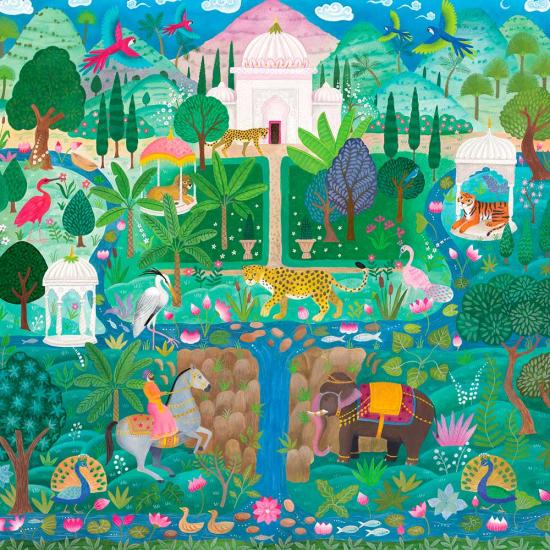 Puzzle Pieces and Peace Schlossgarten 1000 Teile