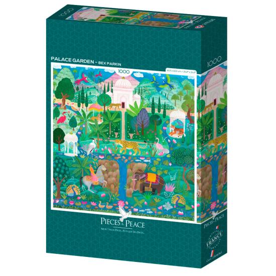 Puzzle Pieces and Peace Schlossgarten 1000 Teile