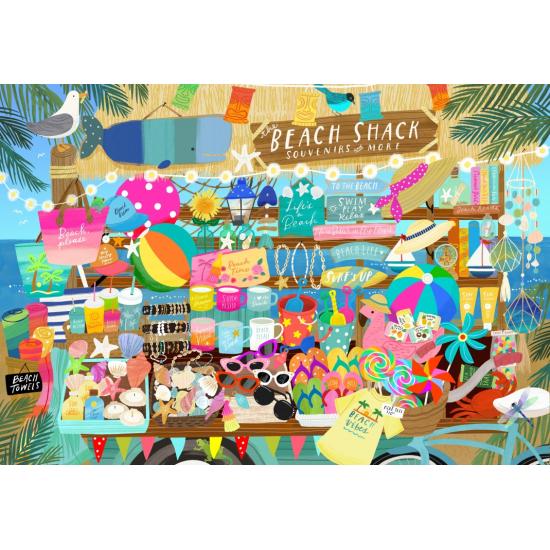 Puzzle Pieces and Peace Strand-Souvenirladen 1000 Teile