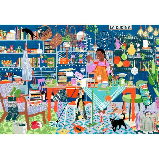 Puzzle Pieces and Peace Die Küche 1000 Teile