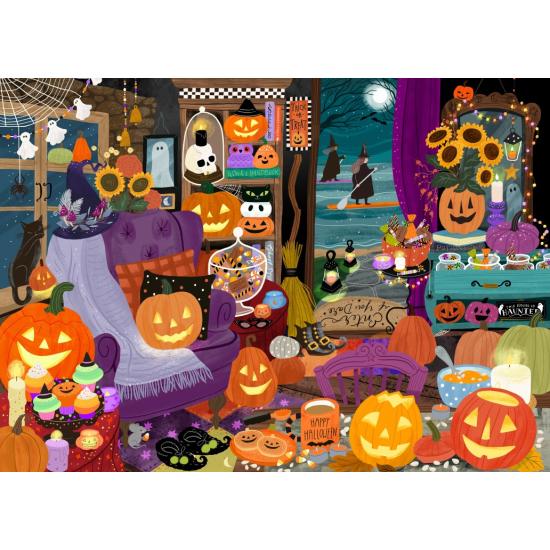 Puzzle Pieces and Peace Halloween-Hexenstunde 1500 Teile
