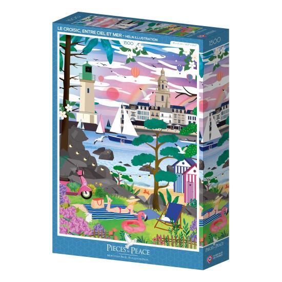 Pieces and Peace Le Croisic, Zwischen Himmel Und Meer 1500 Teile