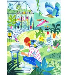 Puzzle Pieces and Peace Lesen Im Garten 500 Teile