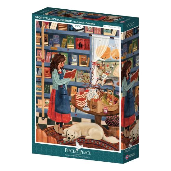 Puzzle Pieces and Peace Storytellers Buchhandlung 1000 Teile