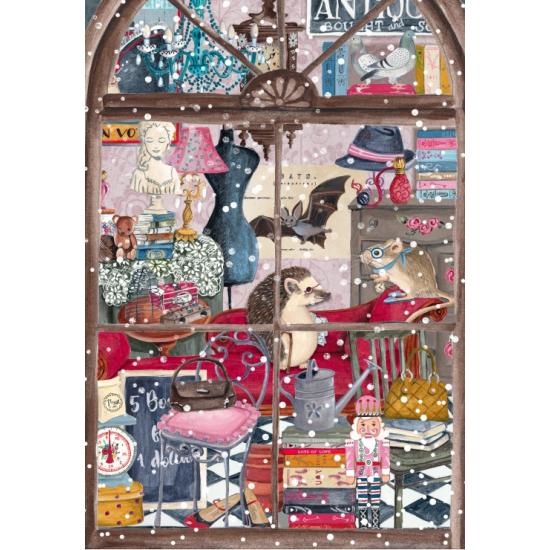 Puzzle Pieces and Peace Weihnachtsbuchhandlung 1000 Teile