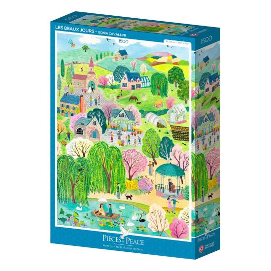 Puzzle Pieces and Peace Die schönen Tage 1500 Teile