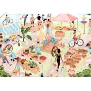 Puzzle Pieces and Peace Bauernmarkt 1000 Teile