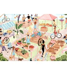 Puzzle Pieces and Peace Bauernmarkt 1000 Teile