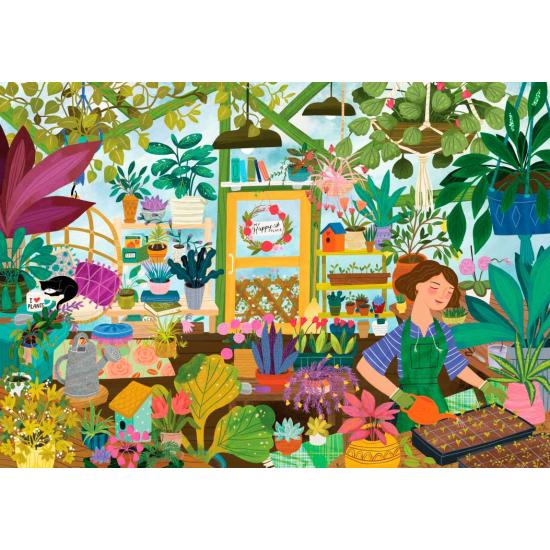 Puzzle Pieces and Peace Mein Glücksort ist das Gewächshaus 1000