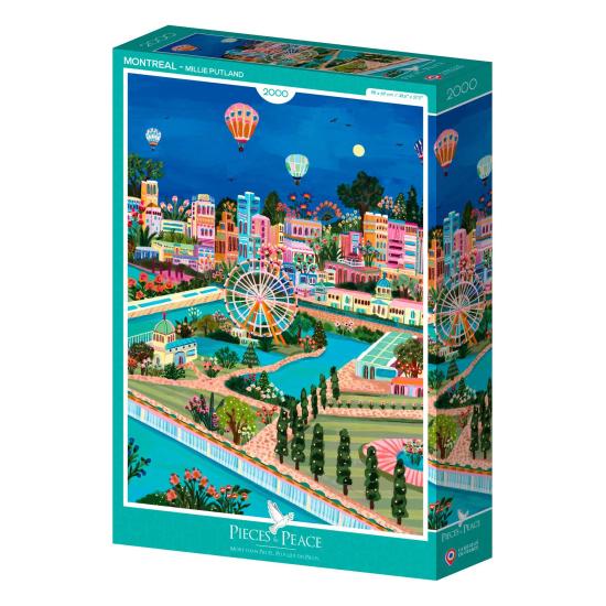 Puzzle Pieces and Peace Montreal 2000 Teile