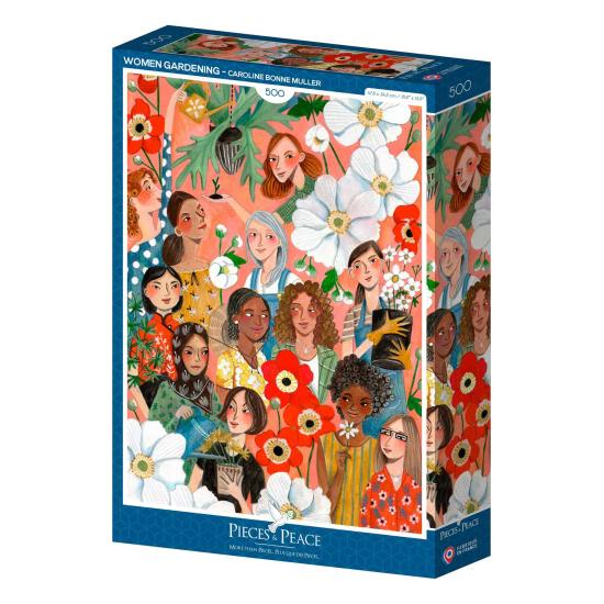 Puzzle Pieces and Peace Gartenarbeit für Frauen 500 Teilen