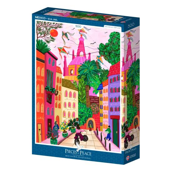 Puzzle Pieces and Peace Mexiko 500 Teile