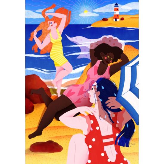 Puzzle Pieces and Peace Schwimmen wie Picasso 1000 Teile