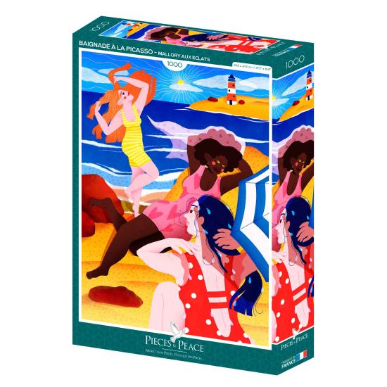 Puzzle Pieces and Peace Schwimmen wie Picasso 1000 Teile